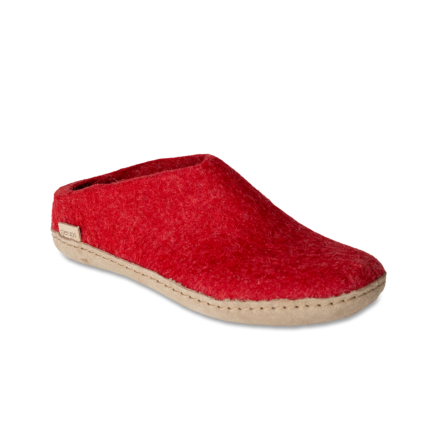 Glerups Slip-on Red - Leather Sole