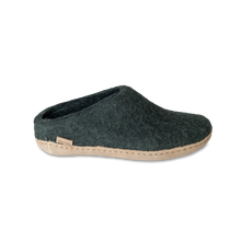 Glerups Slip-on Forest Green - Leather Sole
