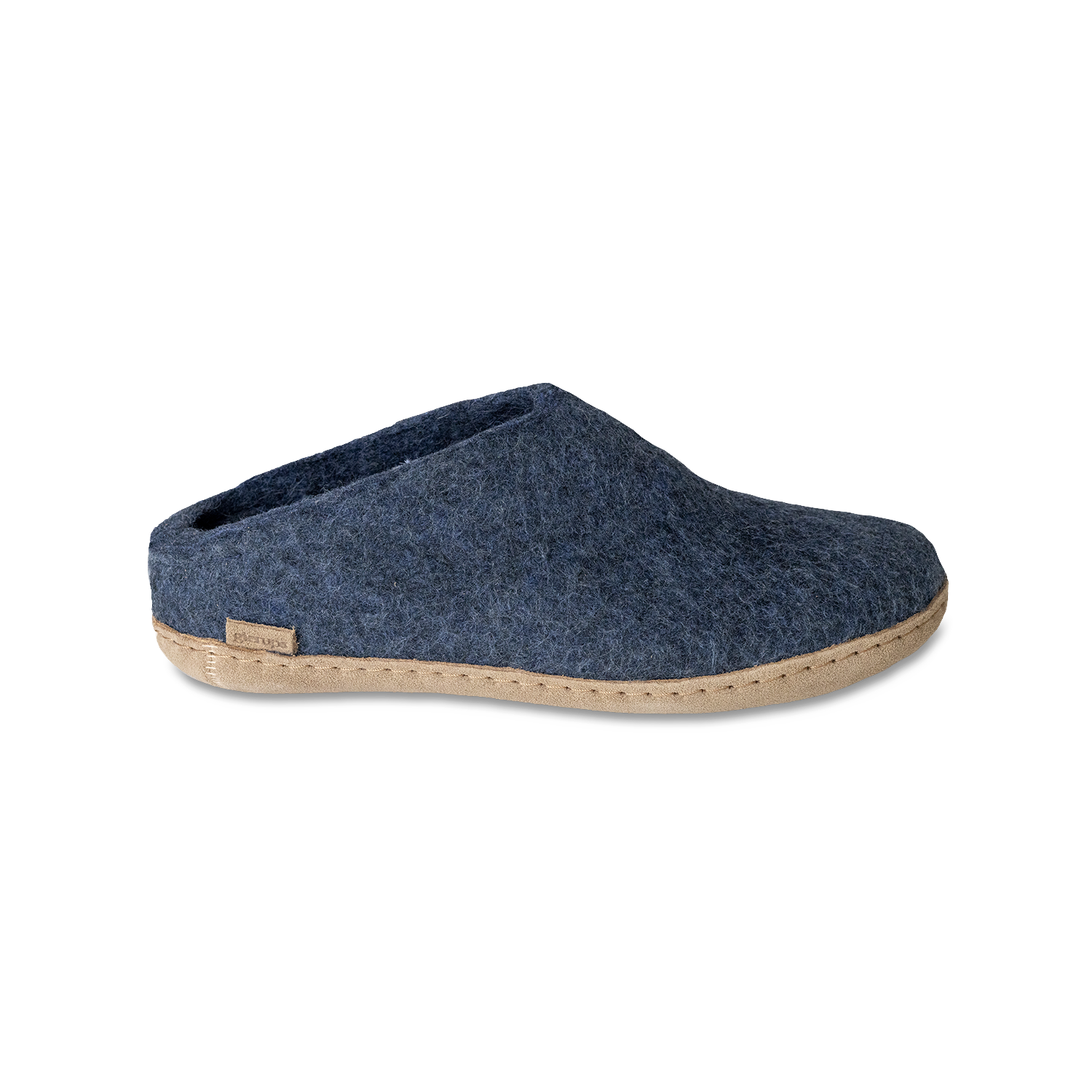Glerups Slip-on Denim - Leather Sole