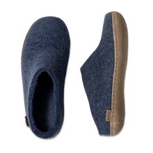 Glerups Slip-on Denim - Leather Sole