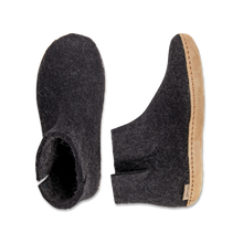 Glerups Boot Charcoal - Leather Sole