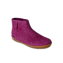 Glerups Boot Cranberry - Rubber Sole