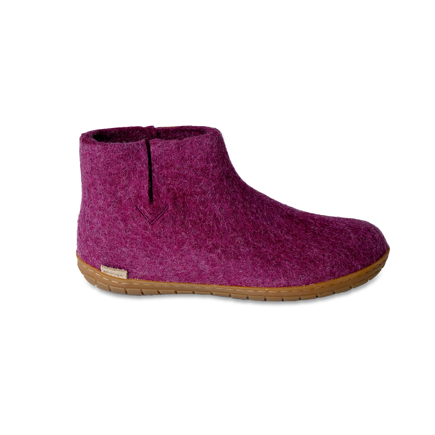 Glerups Boot Cranberry - Rubber Sole