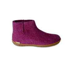 Glerups Boot Cranberry - Rubber Sole
