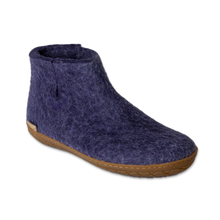 Glerups Boot Purple - Rubber Sole