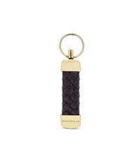 R.M. Williams Plaited Keyring - Black