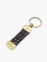 R.M. Williams Plaited Keyring - Black