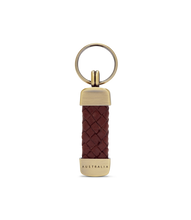 R.M. Williams Plaited Keyring - Brown