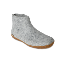 Glerups Boot Grey - Rubber Sole