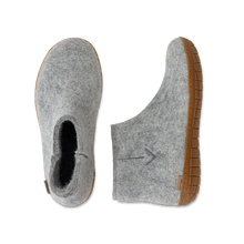 Glerups Boot Grey - Rubber Sole