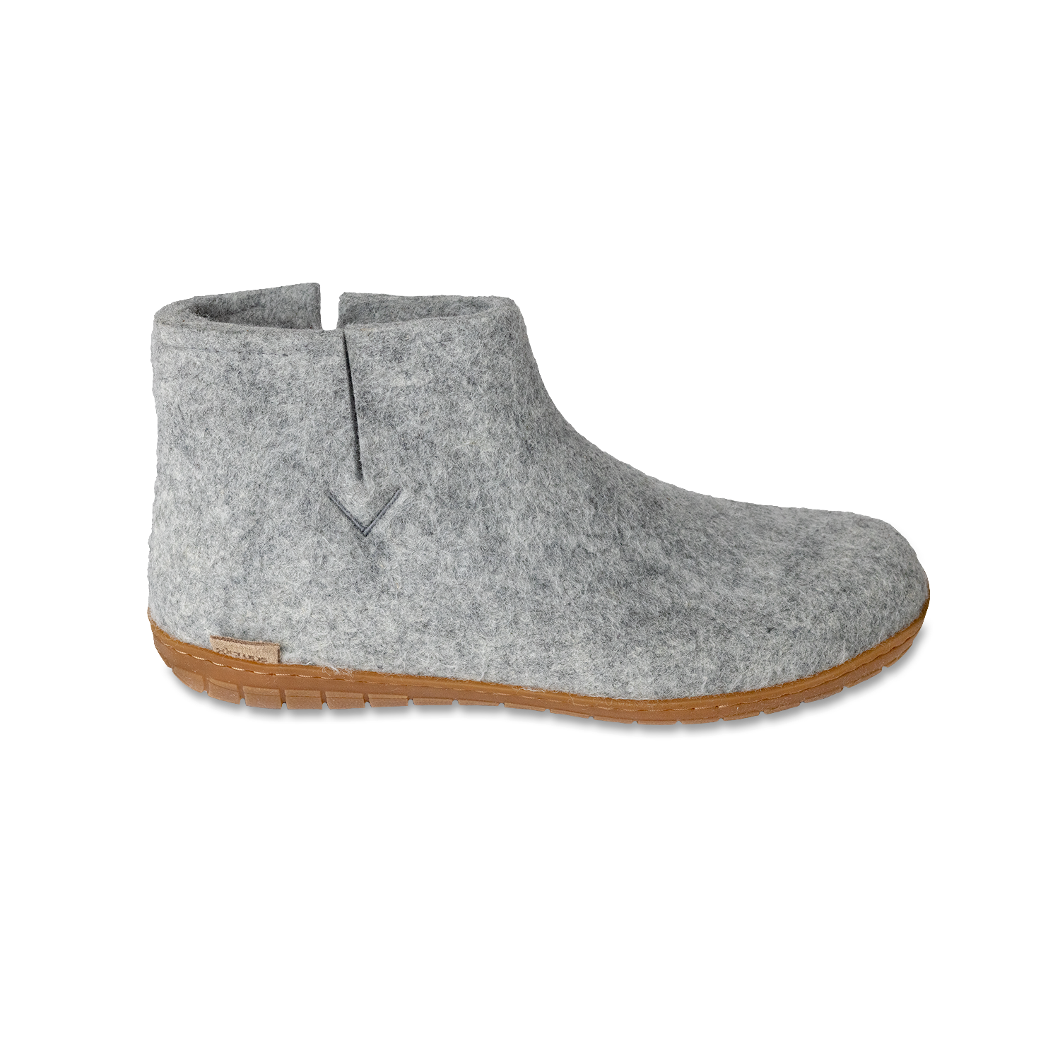 Glerups Boot Grey - Rubber Sole