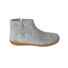 Glerups Boot Grey - Rubber Sole