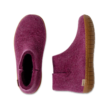 Glerups Boot Cranberry - Rubber Sole