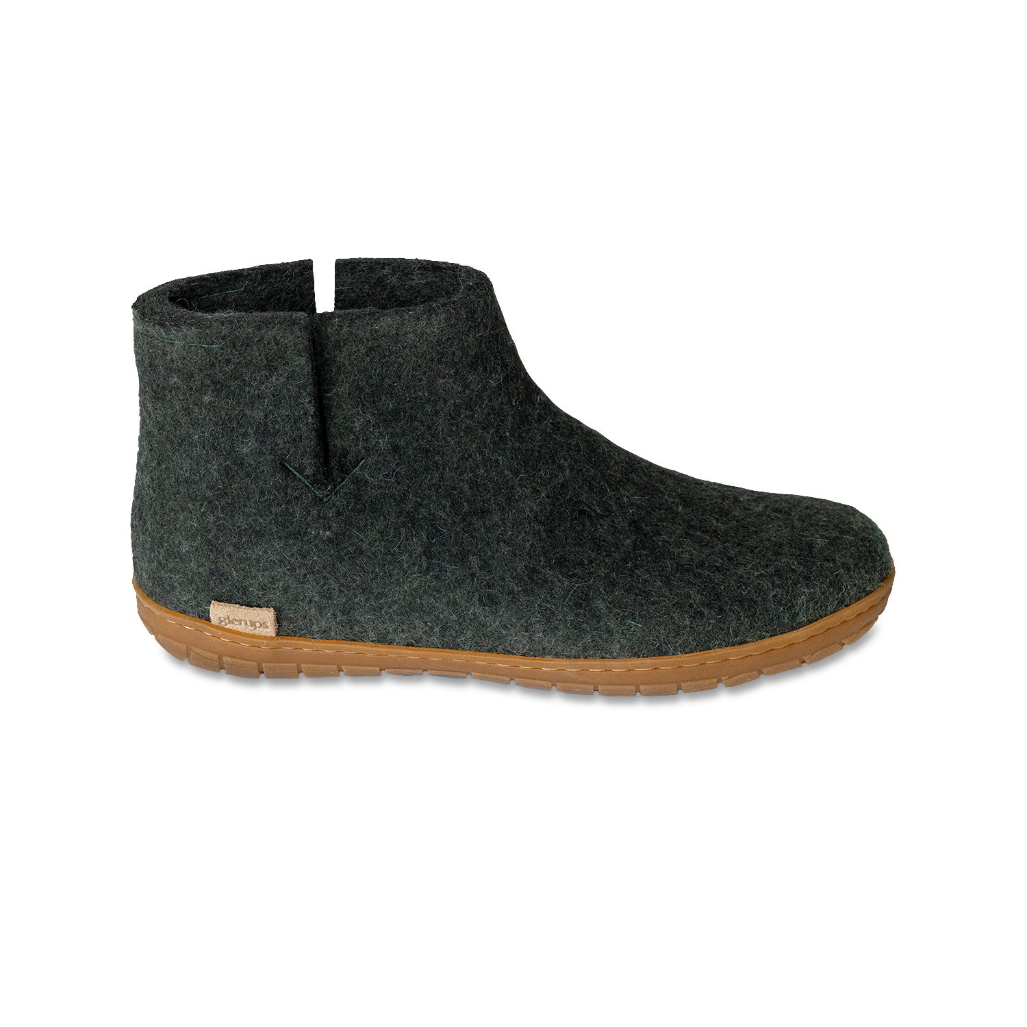 Glerups Boot Forest Green - Rubber Sole
