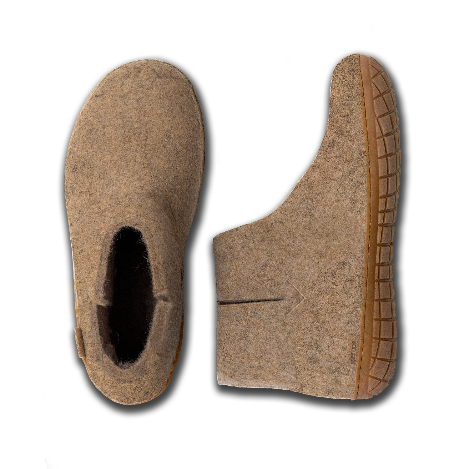 Glerups Boot Sand - Rubber Sole