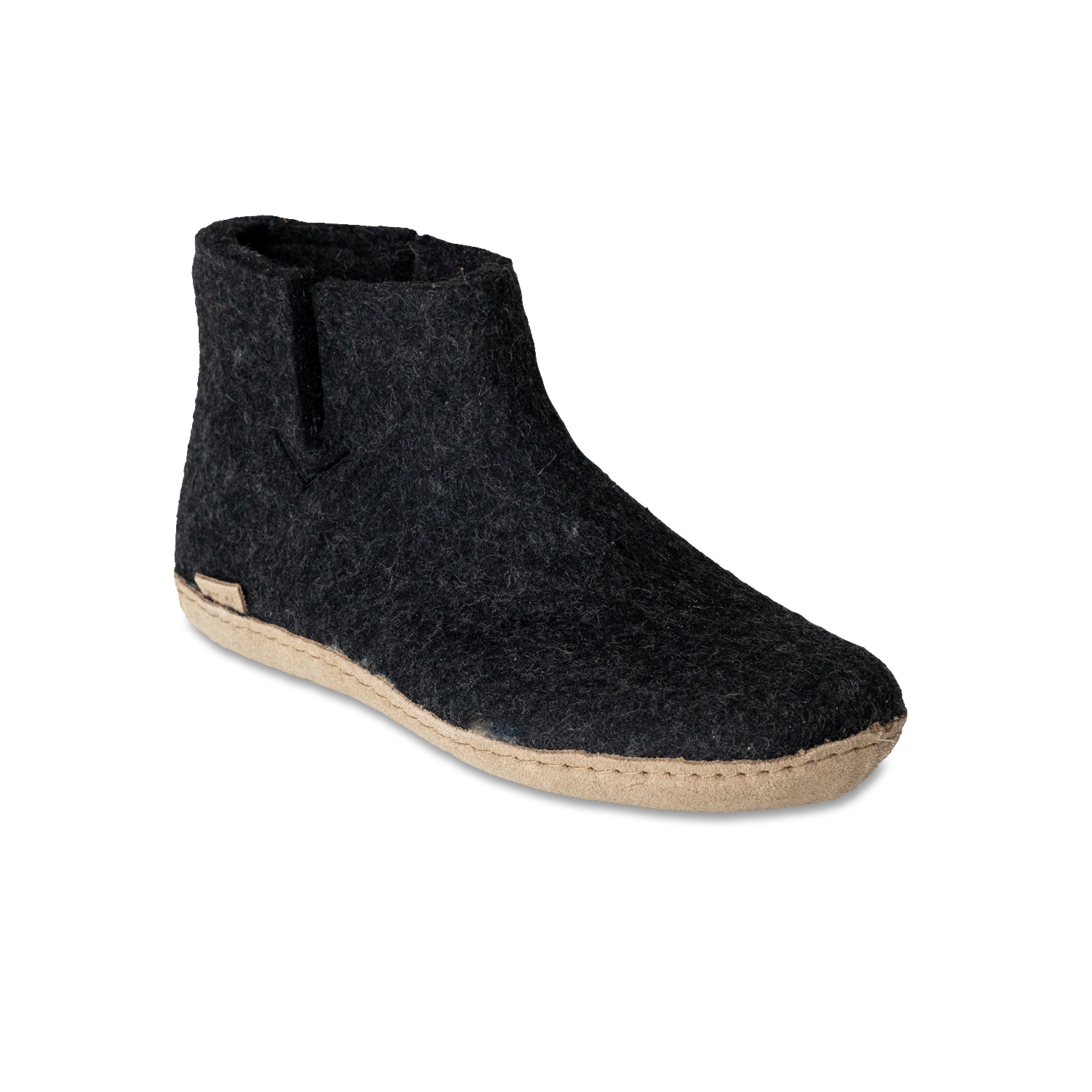 Glerups Boot Charcoal - Leather Sole