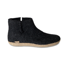 Glerups Boot Charcoal - Leather Sole