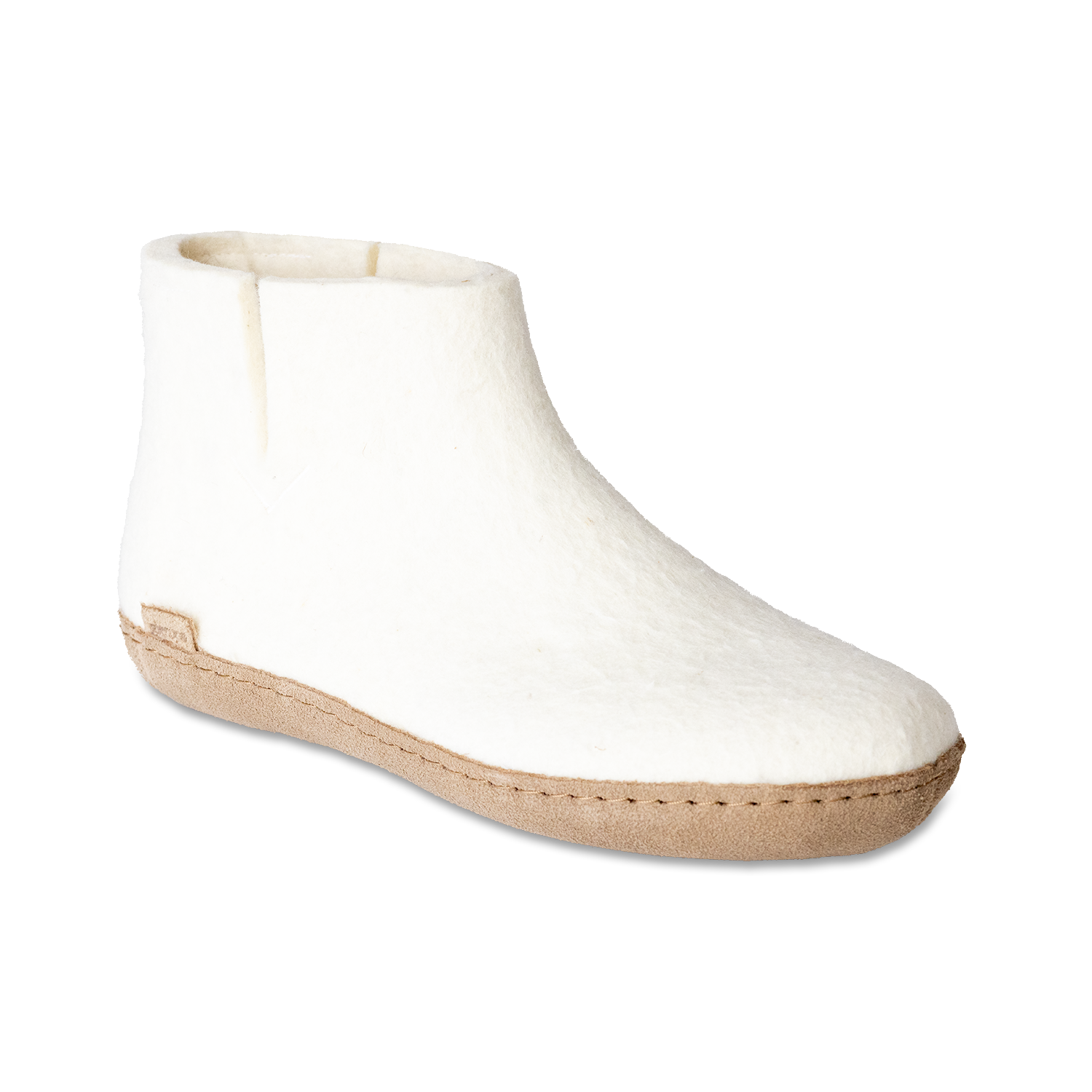 Low Boot White Glerups Low Boot Slipper White Canada Australian Boot Company