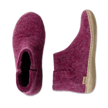 Glerups Boot Cranberry - Leather Sole