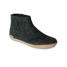 Glerups Boot Forest Green - Leather Sole