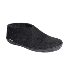 Glerups Shoe Charcoal - Black Rubber Sole