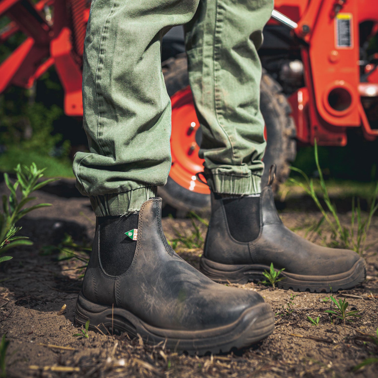 Blundstone 181 Work & Safety Boot Waxy Rustic Black