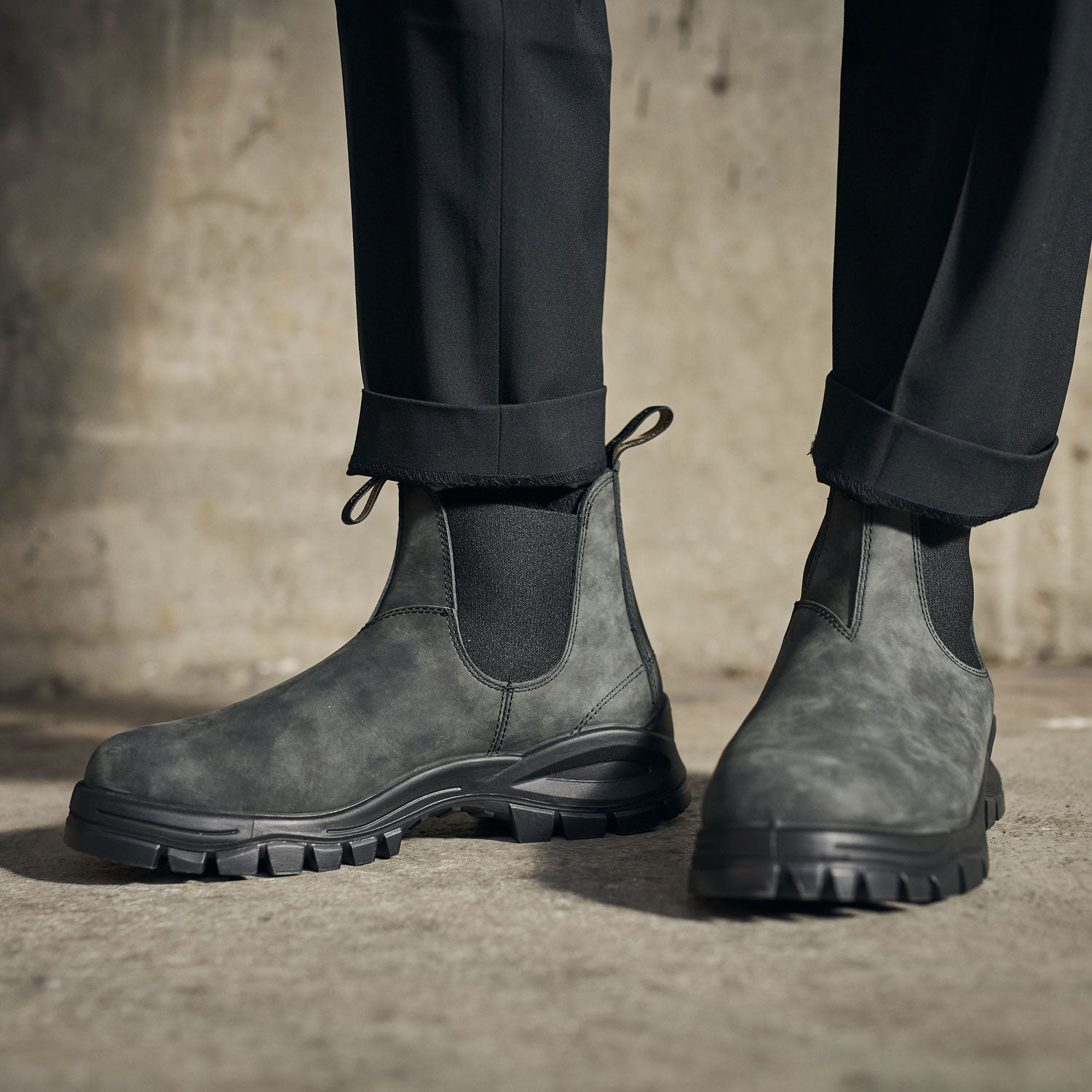 Blundstone 2238 Lug Sole Rustic Black