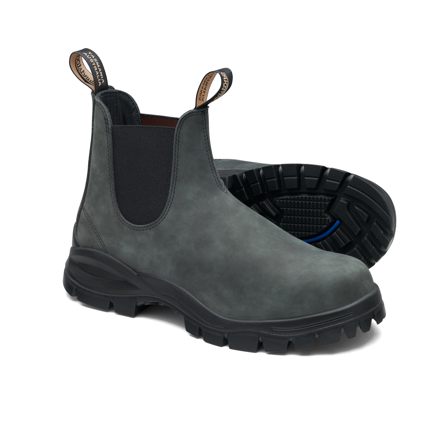 Blundstone 2238 Lug Sole Rustic Black pair