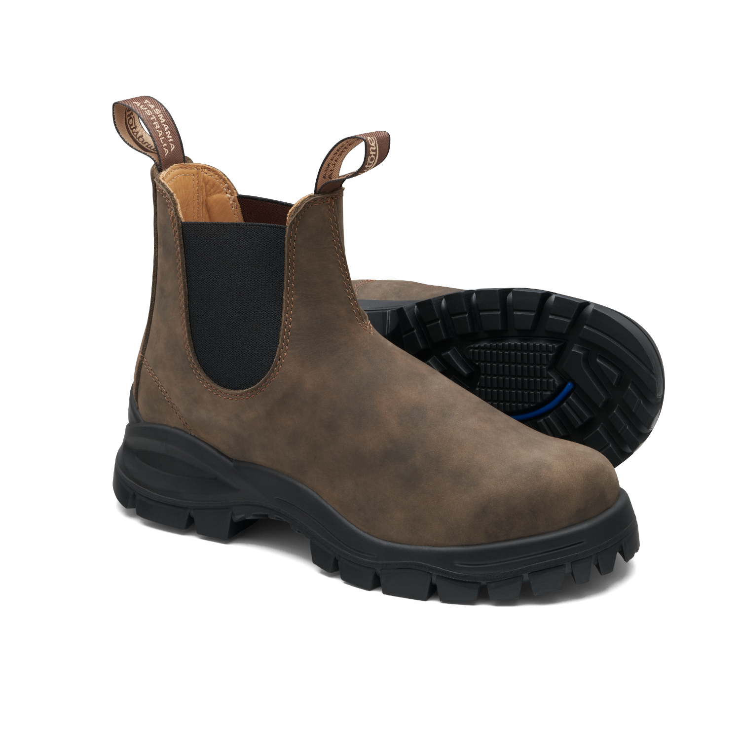 Blundstone 2239 Lug Sole Rustic Brown pair