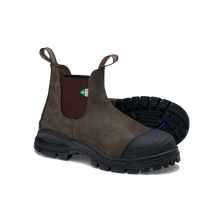 Blundstone #962 Travail et Sécurité XFR Brun rustique cireux