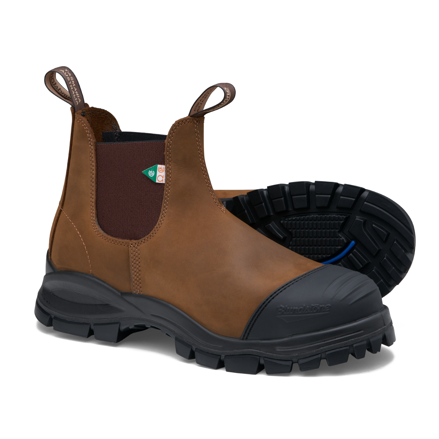 Blundstone #969 Work & Safety Boot XFR Saddle Brown