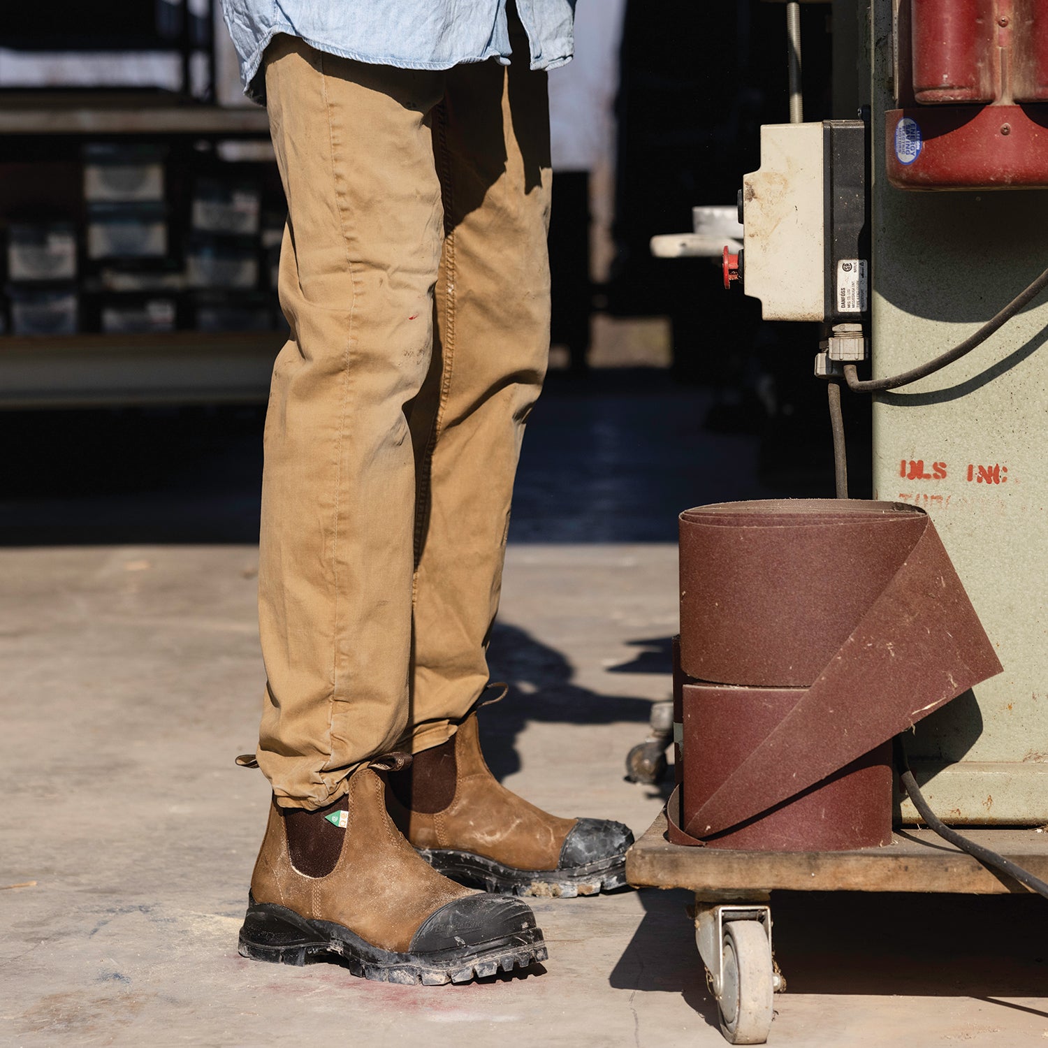 Blundstone #969 Work & Safety Boot XFR Saddle Brown