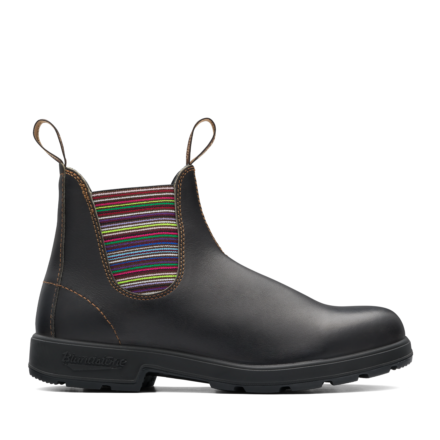 Blundstone 1409 Originals Stout Brown Striped Elastic