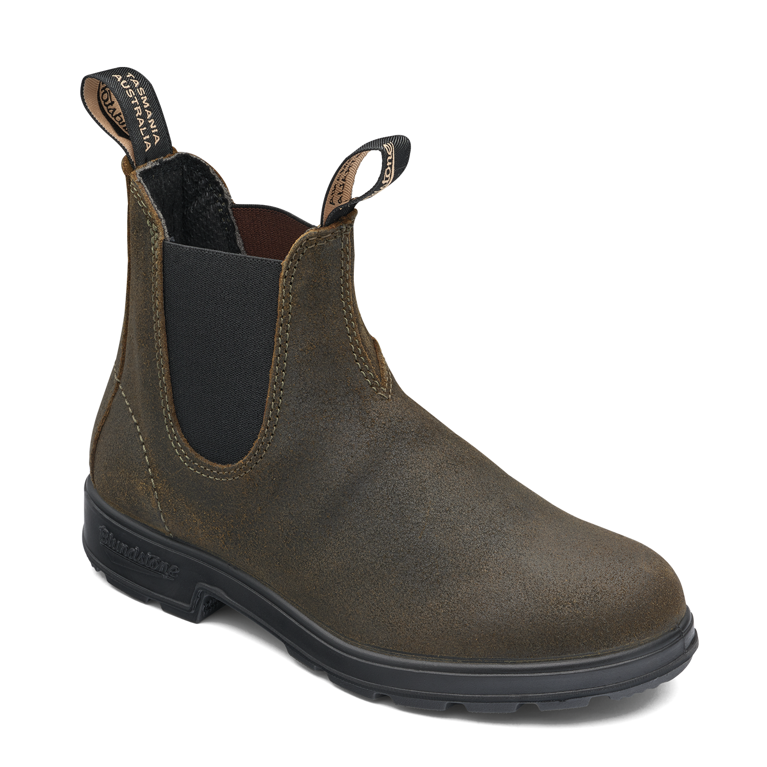 Blundstone 1615 Originals Dark Olive Waxed Suede