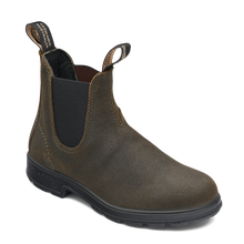 Blundstone 1615 Originals Dark Olive Waxed Suede