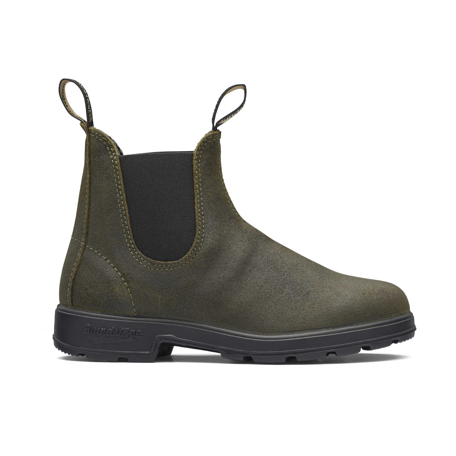 Blundstone 1615 Original Dark Olive Waxed Suede