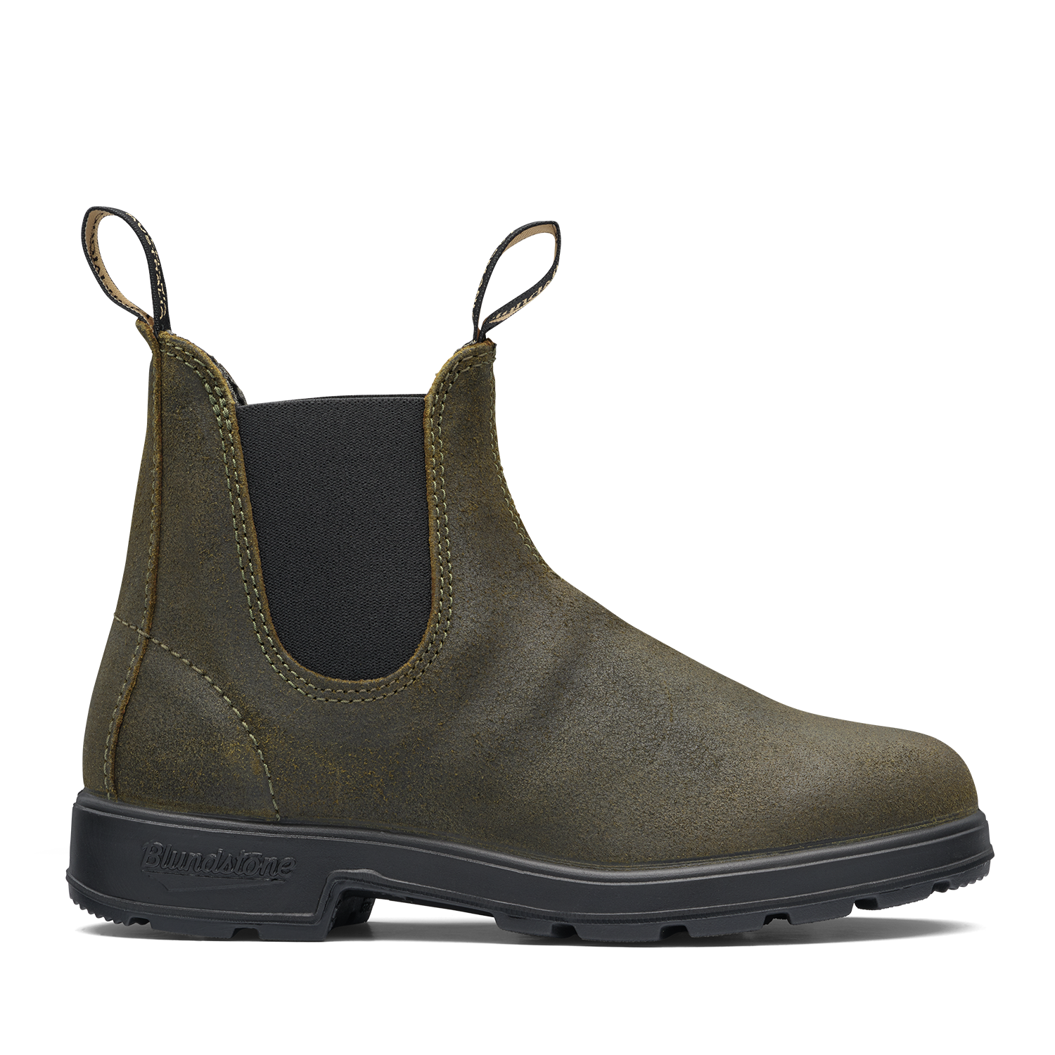 Blundstone 1615 Originals Dark Olive Waxed Suede