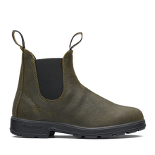 Blundstone 1615 Originals Dark Olive Waxed Suede