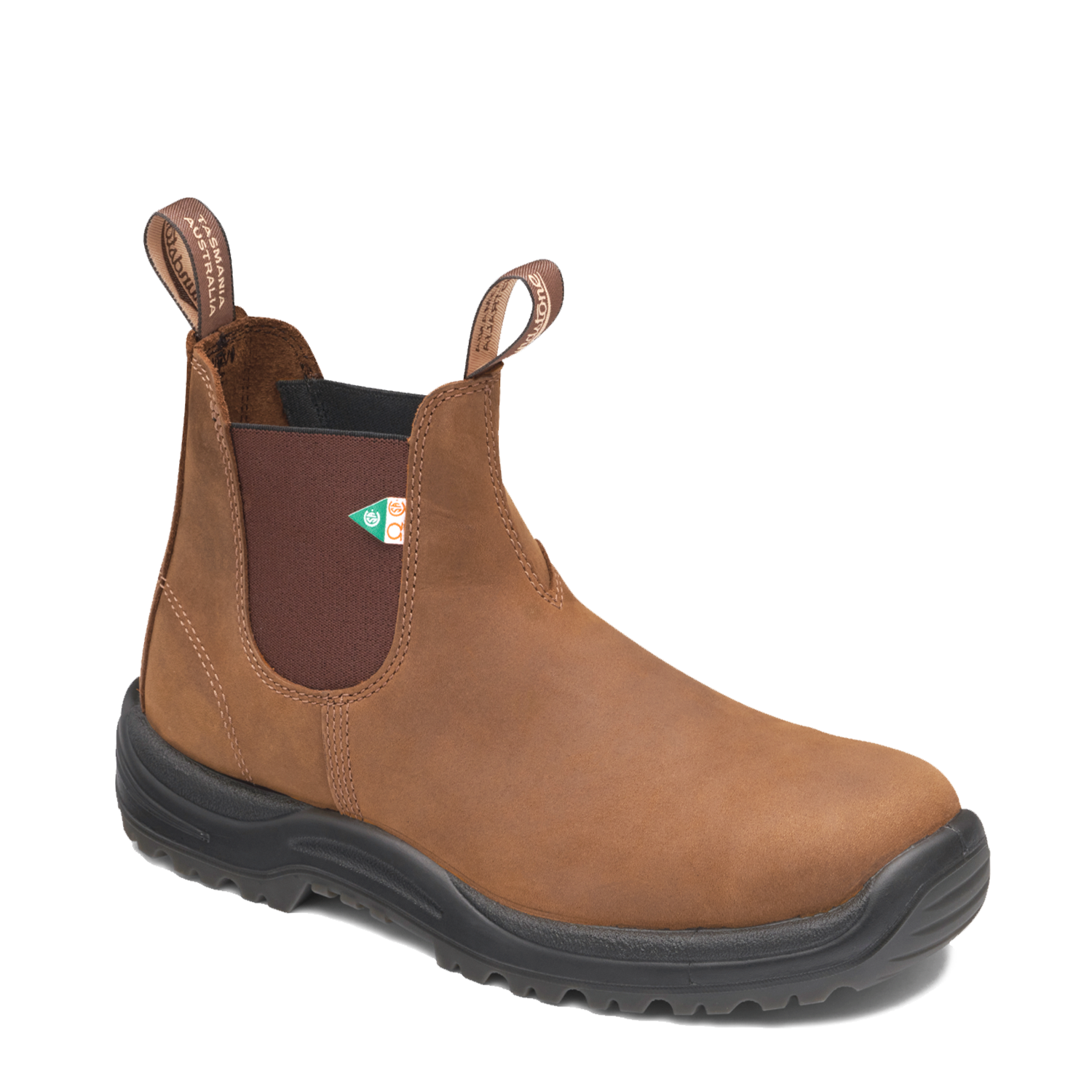 Blundstone 164 Work & Safety Boot Saddle Brown