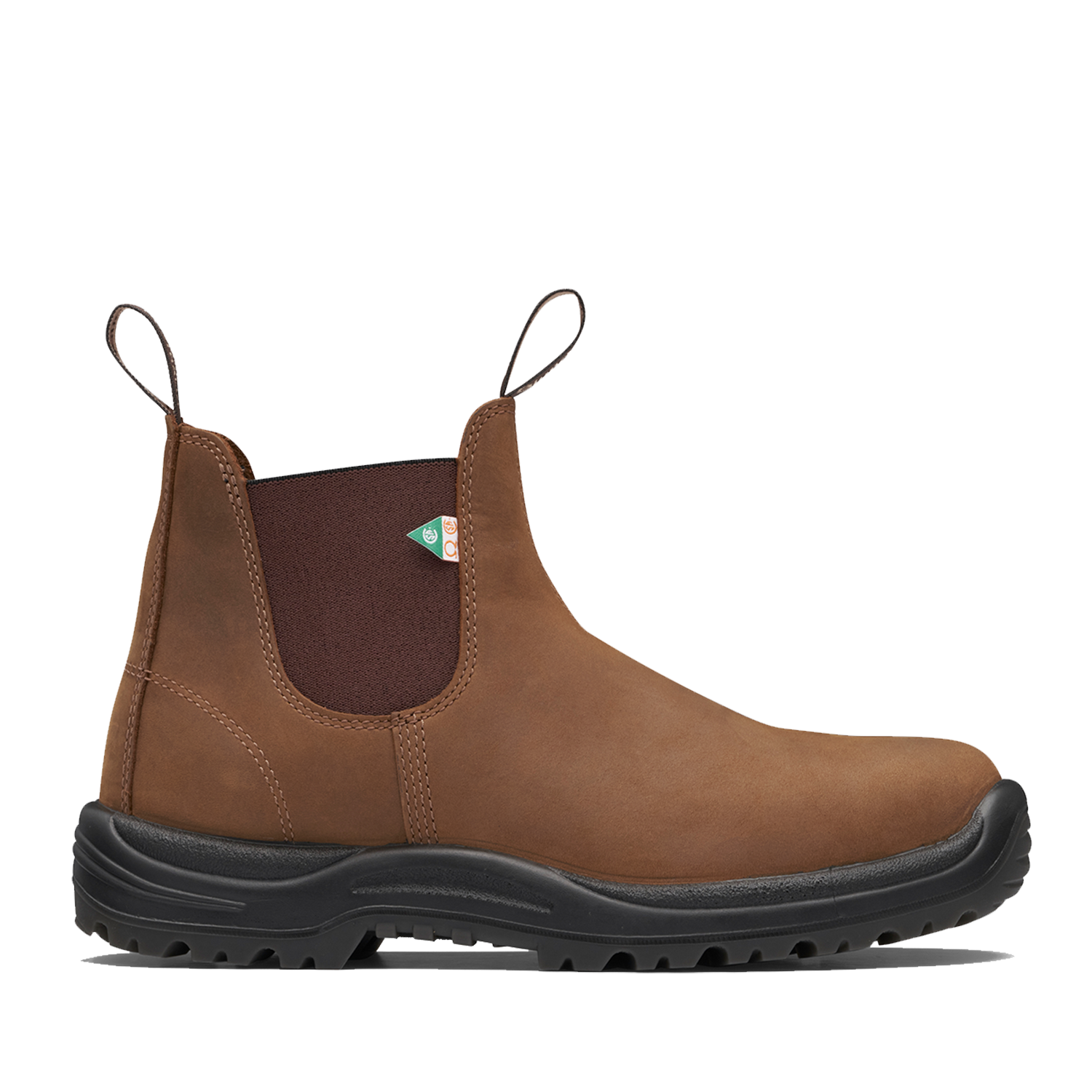 Blundstone 164 Work & Safety Boot Saddle Brown