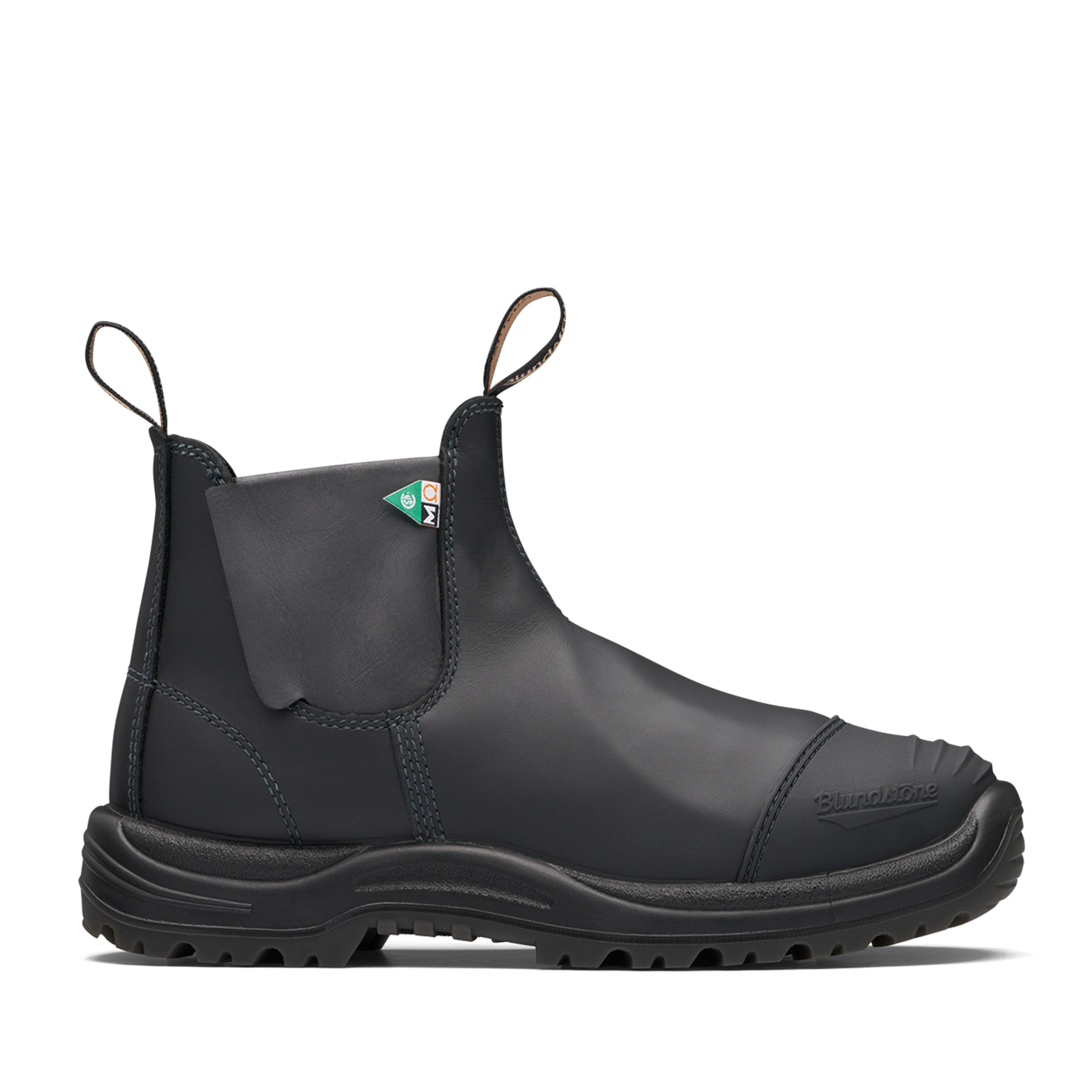 Blundstone 165 Work & Safety Boot Met Guard Black