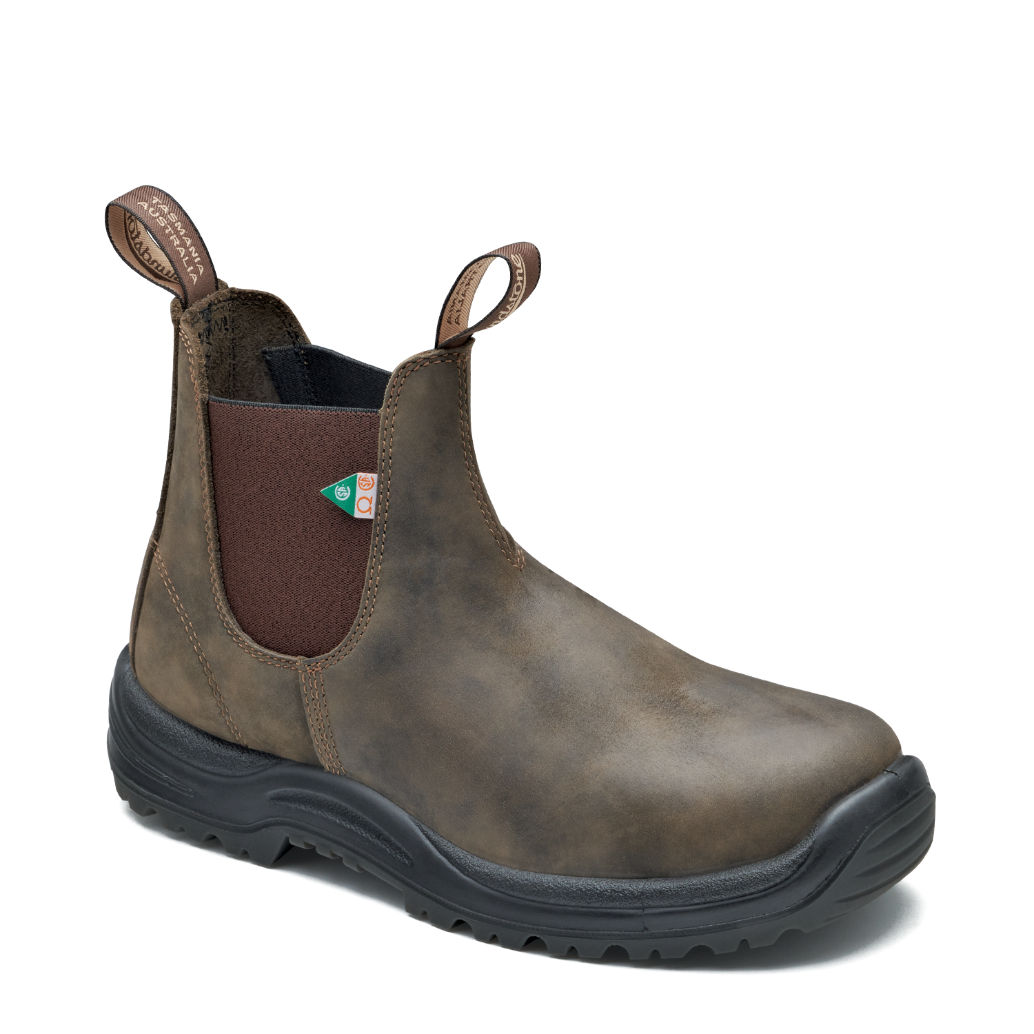 Blundstone 180 Work & Safety Boot Waxy Rustic Brown