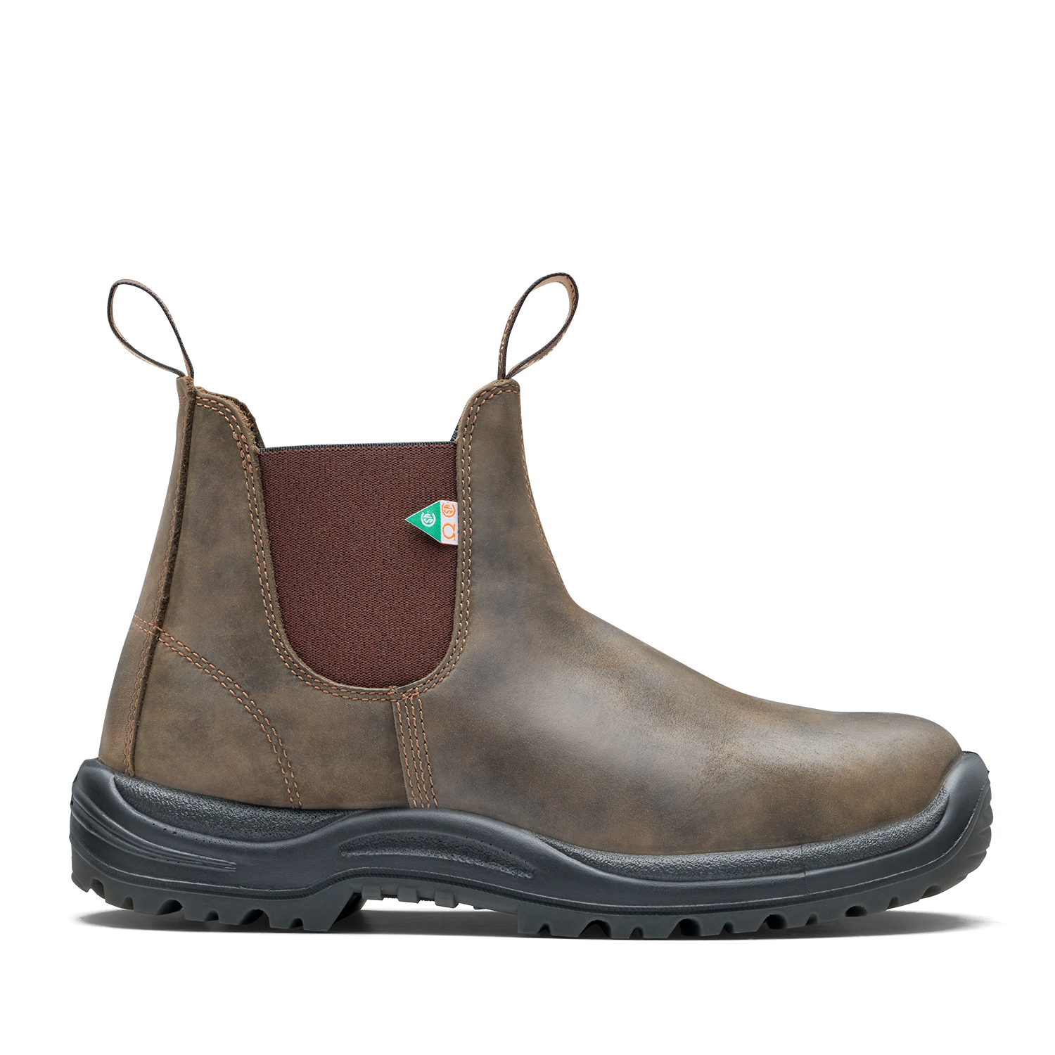 Blundstone 180 Work & Safety Boot Waxy Rustic Brown