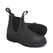 Blundstone Originale 1910 - Suède ciré Gris acier