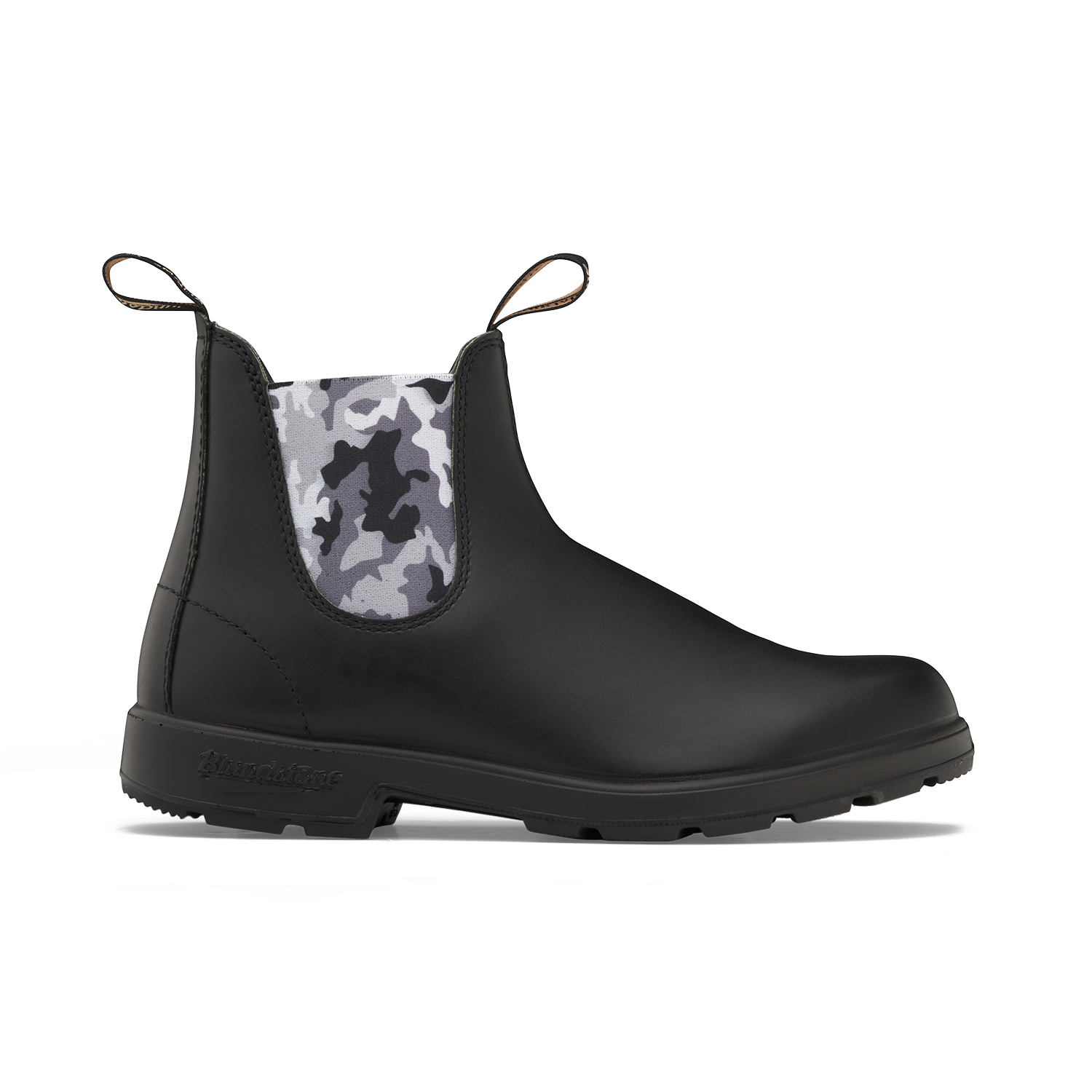 Blundstone 2302 Original Black with Grey Camo Elastic