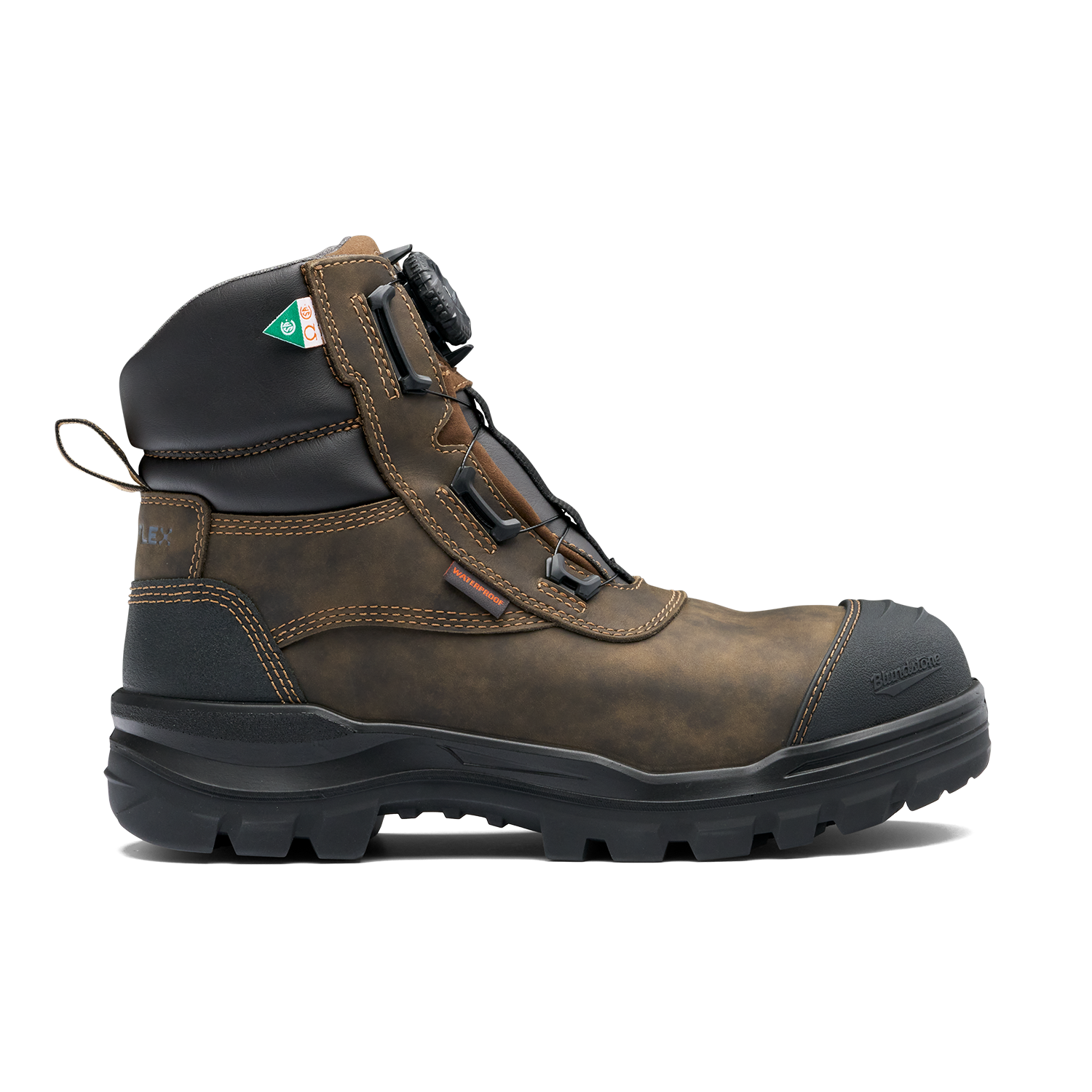 Blundstone #8322 Travail et Sécurité BOA® RotoFlex Brun rustique