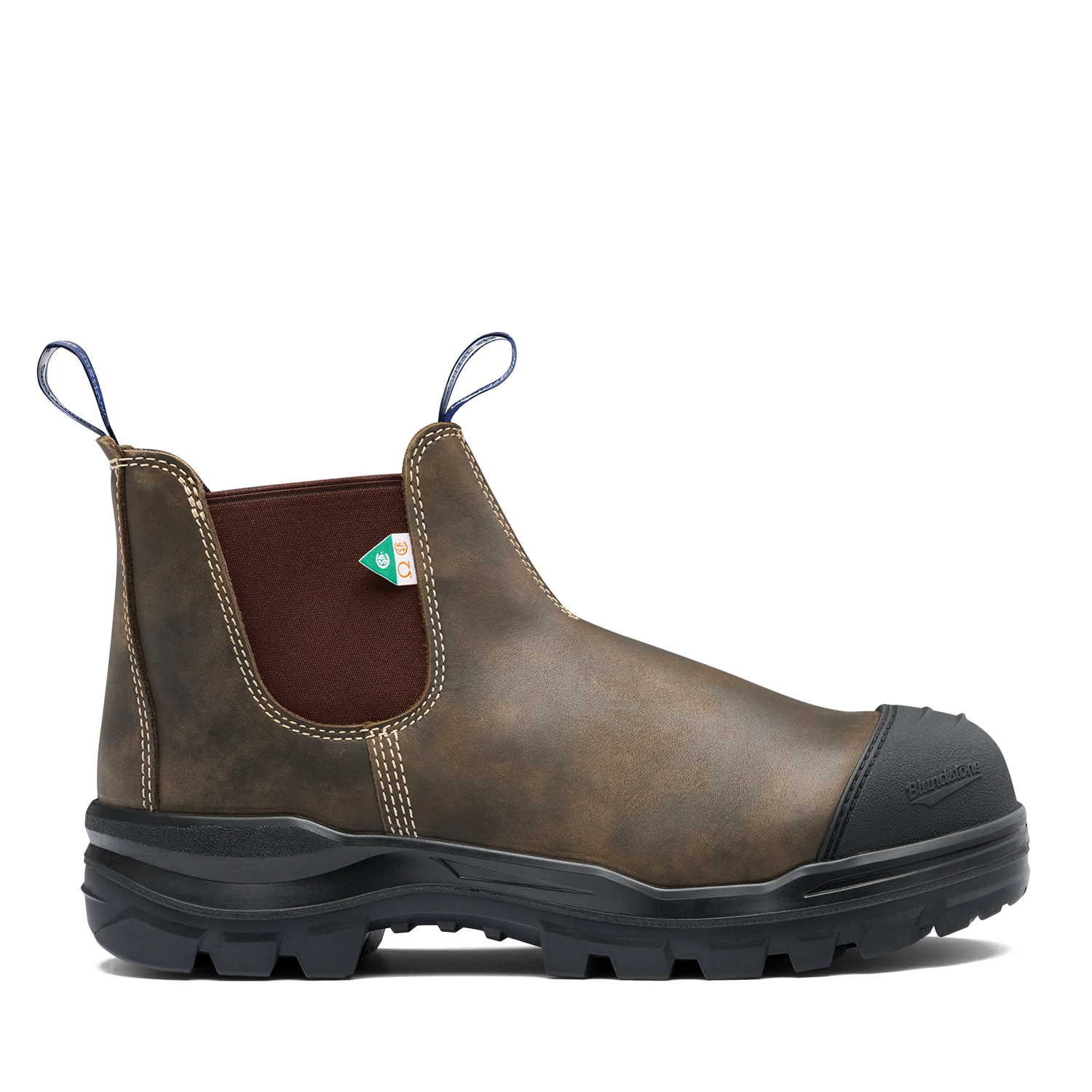 Blundstone #9302 Work & Safety Boot Thermal RotoFlex Waxy Rustic Brown