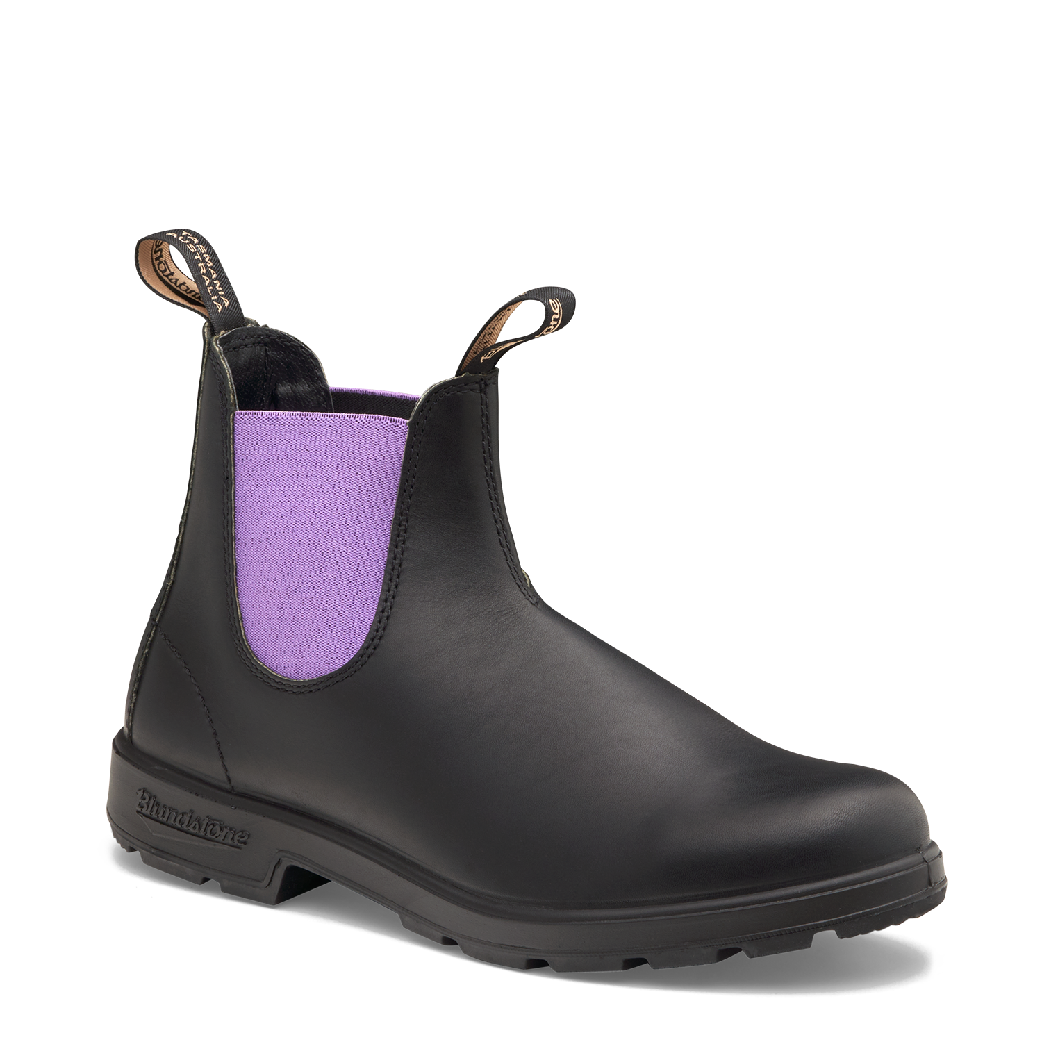 Blundstone 2303 - Originals Black Chelsea with Lavender Elastic
