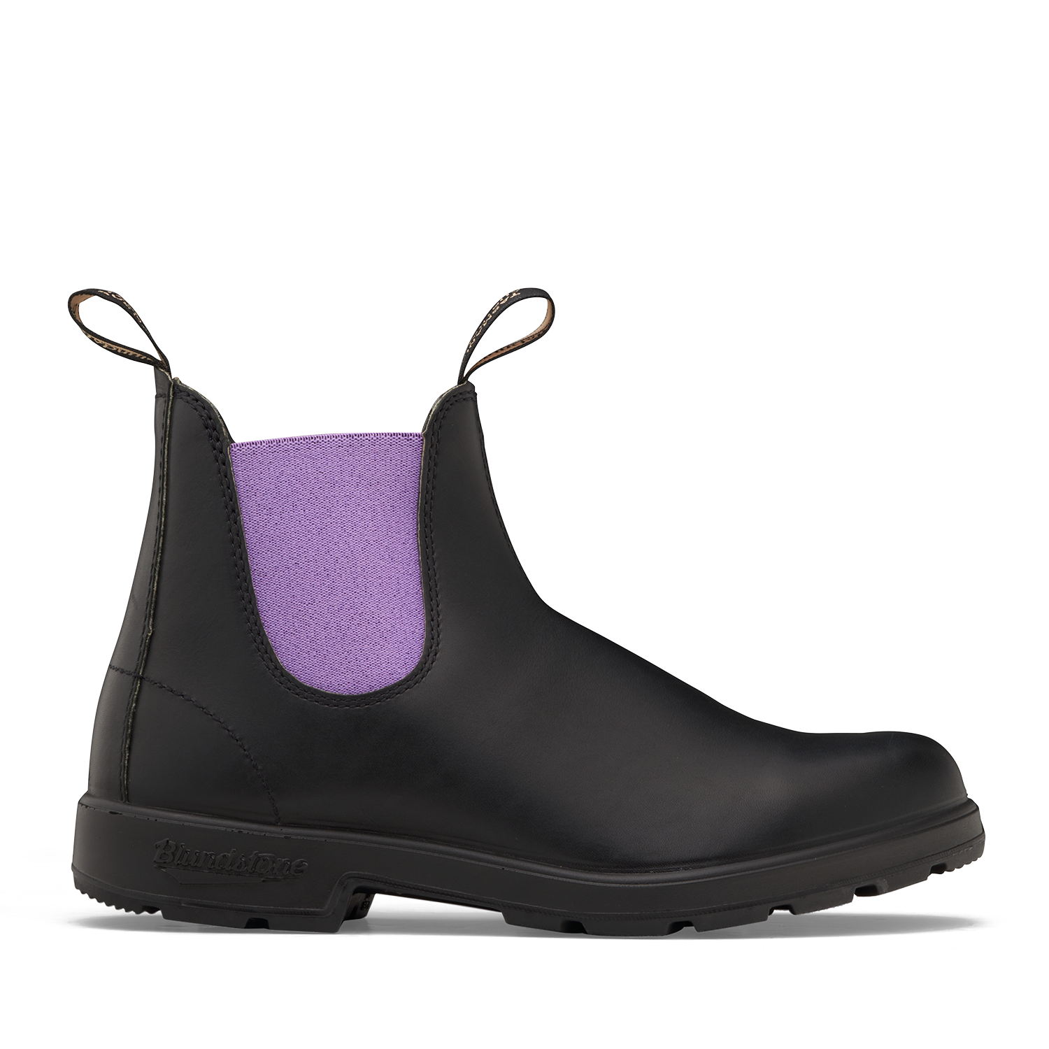 Blundstone 2303 - Originals Black Chelsea with Lavender Elastic