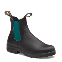 Botte montante Blundstone 2320 pour femme - Noir avec élastique vert